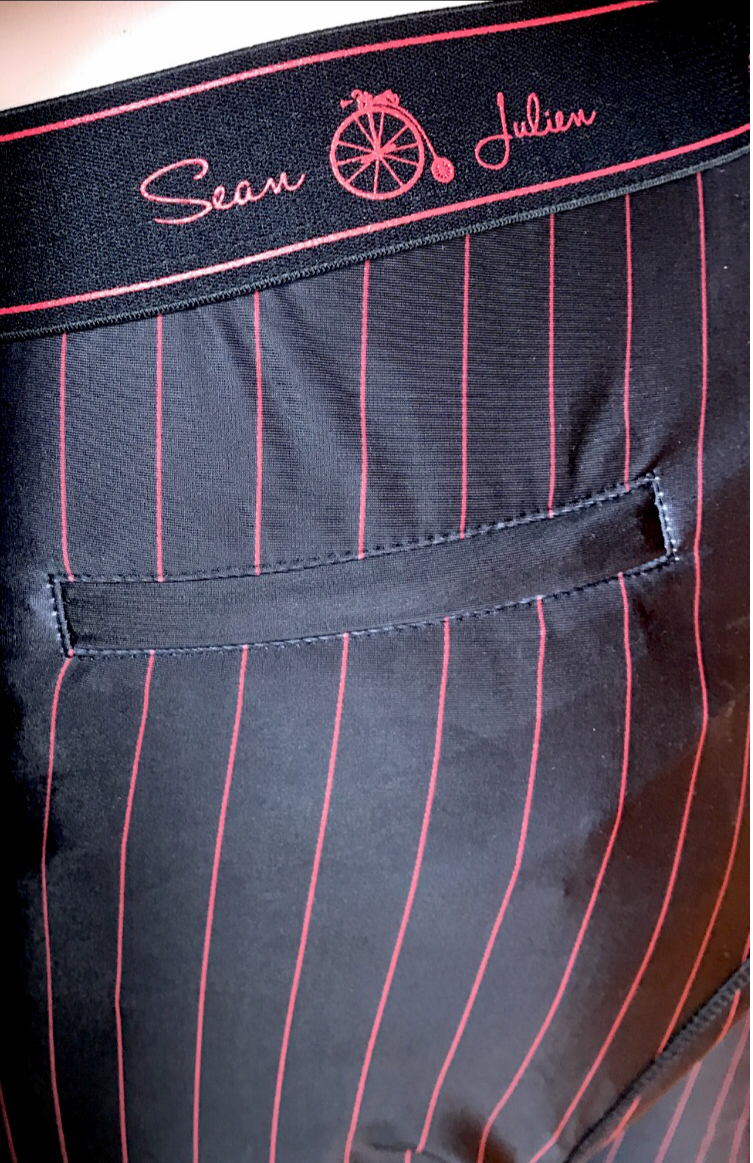 Sean Julien’s Special Edition Padded Pinstripe Long Cycling Pants