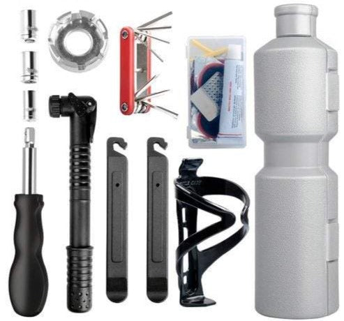 Bikesta Water Bottle E-Kit (15 Essential Cycling tools)